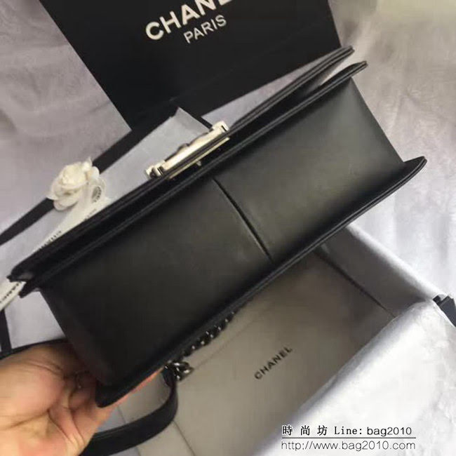香奈兒CHANEL 67086 百年經典款蛇皮單肩斜挎鏈條包 DSC1977
